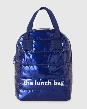 Benetton Benetton, Sac À Lunch Rembourré, Taille, Bleu Foncé, Femme