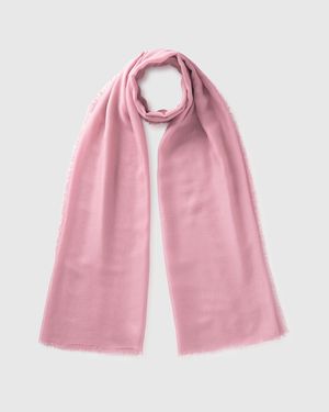 Benetton Benetton, Schal Aus Seidenmischung, Größe, Zartrosa, Damen - Pink