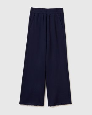 Benetton Benetton, Wide-Leg Joggers - Blue