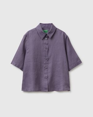 Benetton Benetton, Short Shirt - Purple
