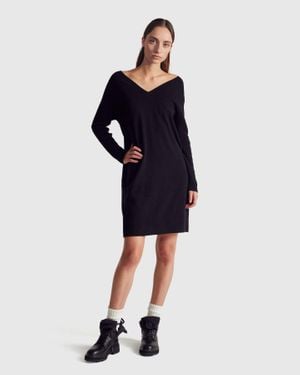 Benetton Benetton, Vestito Midi - Nero