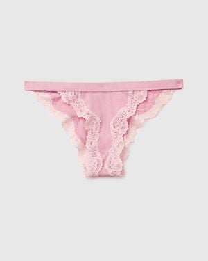 Benetton Benetton, Low-Cut Briefs - Black
