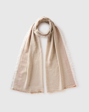 Benetton Benetton, Striped Scarf - Black
