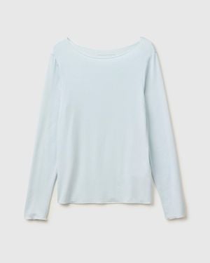 Benetton Benetton, Silk Blend Undershirt Jumper - Black