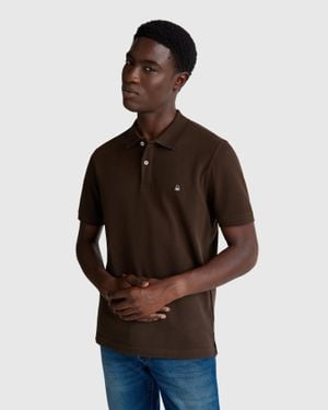 Benetton Benetton, Slim Fit Polo - Black