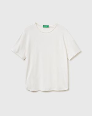 Benetton Benetton, Regular Fit T-Shirt - Black