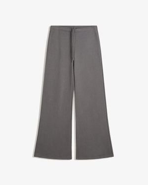 Bershka Studded Plush Pants - Gray