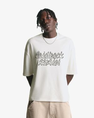 【BERSHKA】SHORT SLEEVE Tシャツ ベルシュカ Short sleeve T-shirt with print - T-shirts - Men | Bershka