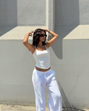 Bershka Tank Top - Gray