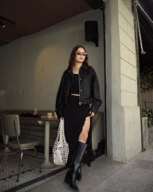 Bershka Midi Skirt With Ruffles - Black