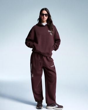 Bershka Sweatpants With Print - Red