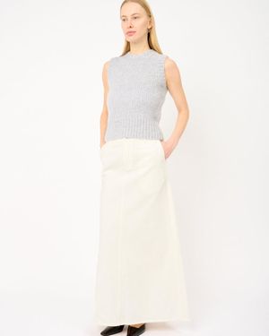 ISSUE TWELVE The Chloe Skirt - White