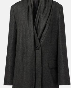 TOTEME Scarf Blazer - Black