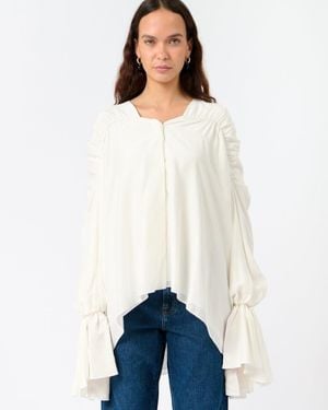 7 For All Mankind The Ariel Shirt - White
