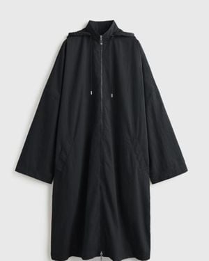 TOTEME Windbreaker Coat - Black