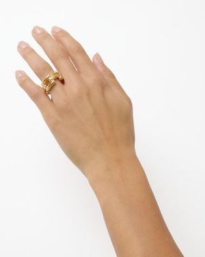 LIE STUDIO The Emily Ring - White