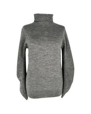 Celine Turtleneck Jumper - Grey