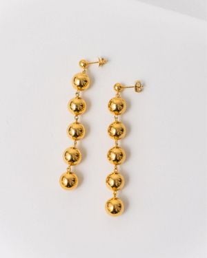 LIE STUDIO The Anita Earrings - White