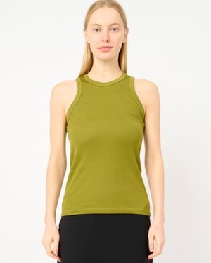 Rohe Racer Back Tank Top - Green
