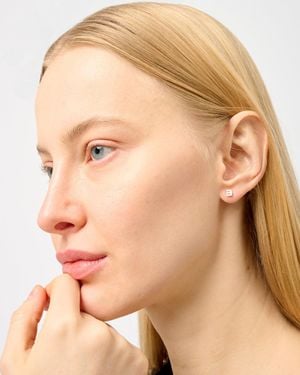 Otiumberg Solid Alphabet Stud - Natural
