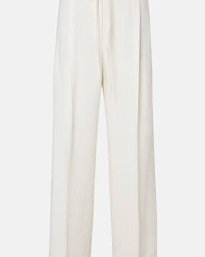 Rohe Relaxed Drawstring Trousers - White