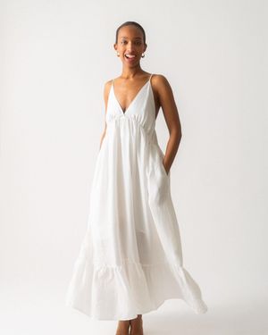 NINETY PERCENT Koulika Dress - Natural
