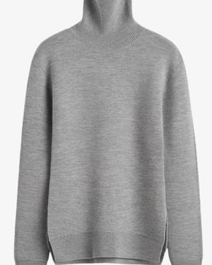TOTEME High-Neck Double Knit - Grey
