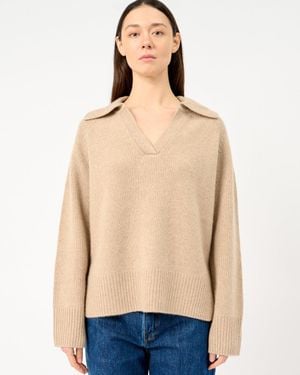 arch4 The Jenna Jumper Taupe - Blue