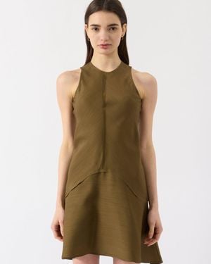 BITE STUDIOS Shield Mini Dress - Green