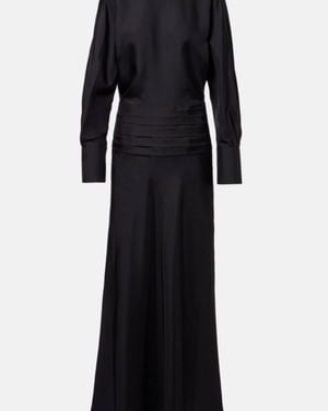 Rohe Tuxedo Silk Dress - Black