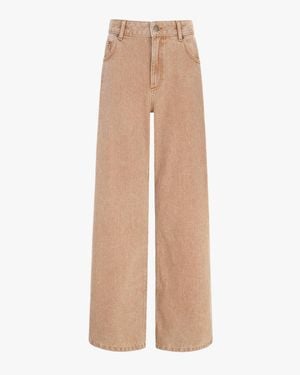 ALIGNE Long Straight Leg Jeans - White
