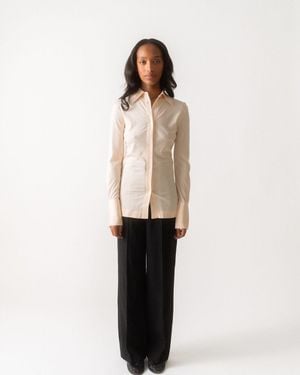 NINETY PERCENT Konnos Shirt - Natural