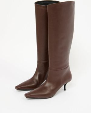 Neous Rami Turbo Leather Boots - Brown