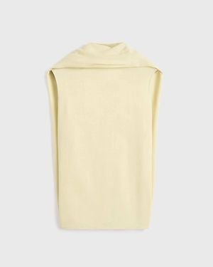 TOTEME Cocoon Cape Blouse - Natural
