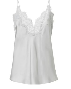 Rohe Silk Lace Tank - White