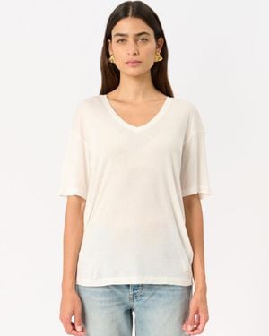 Anine Bing Vale T-Shirt - White