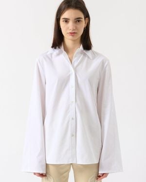 BITE STUDIOS Curved Blouse - White