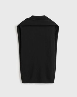 TOTEME Cocoon Cape Blouse - Black