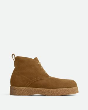Bottega Veneta Stivaletti Stringati Torino - Marrone