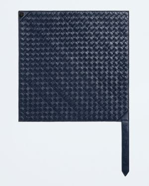 Bottega Veneta Foulard Intrecciato - Blu