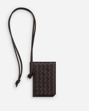 Bottega Veneta Portacarte Intrecciato Piccolo - Bianco