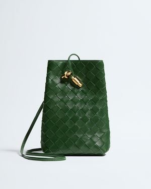 Bottega Veneta Pochette Per Smartphone Andiamo - Verde