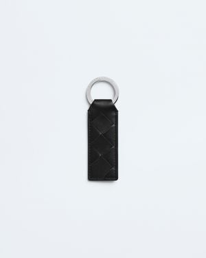 Bottega Veneta Portachiavi Tab - Bianco