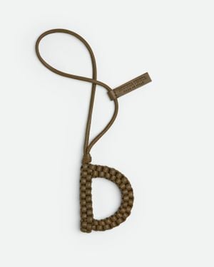 Bottega Veneta Charm Lettera D - Bianco