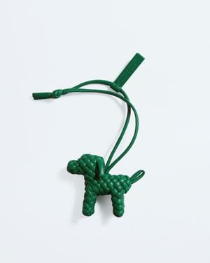 Bottega Veneta Charm Dog - Verde