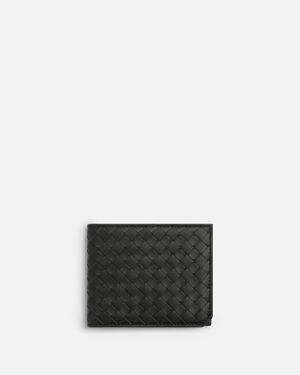 Bottega Veneta Portafoglio Intrecciato Piccolo - Verde