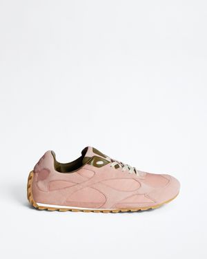 Bottega Veneta Sneaker Orbit Flash - Rosa