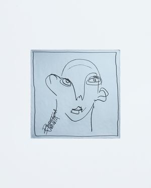Bottega Veneta Foulard - Blu