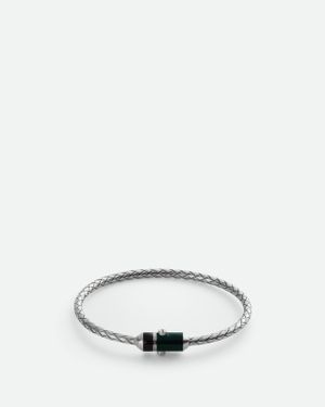Bottega Veneta Bracciale Intreccio - Bianco