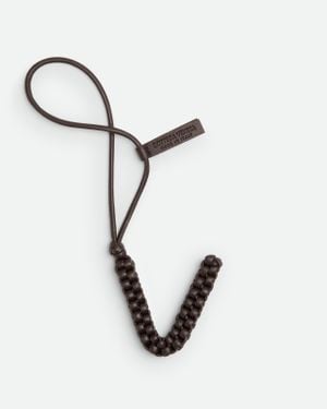 Bottega Veneta Charm Lettera V - Bianco